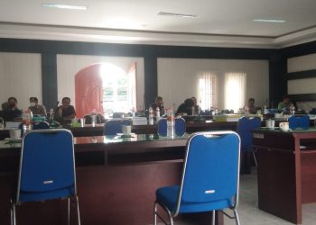 Suasana Rapat Banmus DPRD Simalungun. (Foto: Wahanainfo.com)