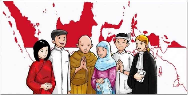 Ilustrasi keragaman umat beragama. (Sumber: Kemenag.go.id)