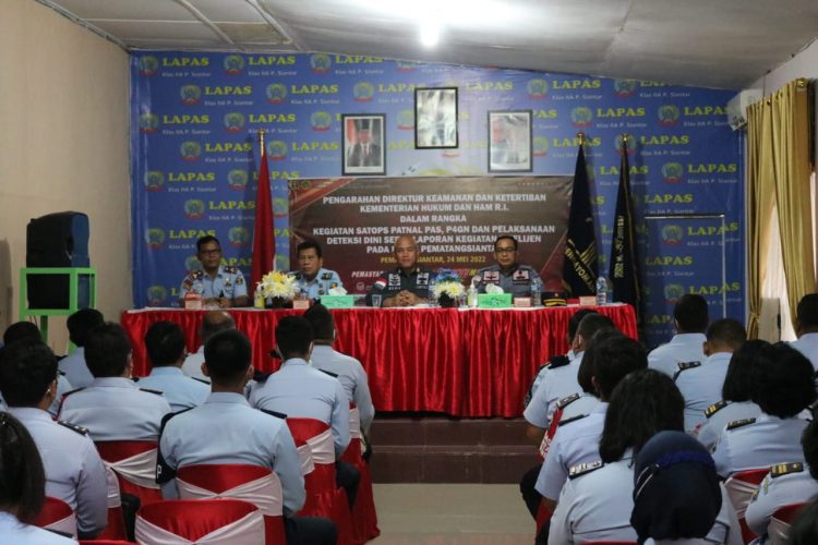 Kunjungi Lapas Siantar, Dirkamtib Ditjenpas Tiba-Tiba Lakukan Tes Urine