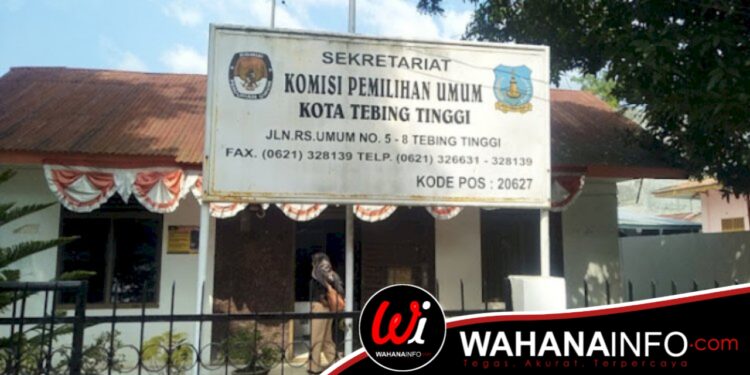 Kantor Sekretariat Komisi Pemilihan Umum (KPU) Kota Tebing Tinggi