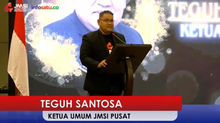 Ketua Umum Jaringan Media Siber Indonesia (JMSI), Teguh Santosa