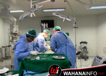 Tim Medis Rumah Sakit Adam Malik Medan Saat Melakukan Operasi Transpalasi