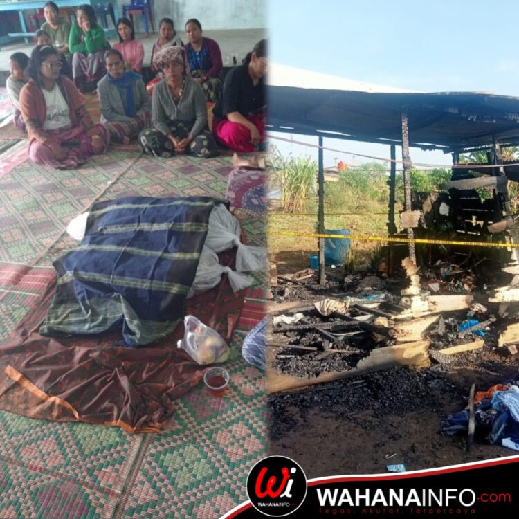 Korban Kebakaran (Kiri) Rumah Korban Kebakaran (Kanan)