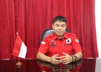 Sekretaris DPD Banteng Muda Indonesia (BMI) Sumut, Maruli Manogang Purba.