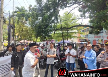 DPW Pemuda MAS Sumatera Utara Lakukan Aksi Unjuk Rasa Jilid III Di Lokasi Disdukcapil Kota Medan, Jumat (05/04/2024)