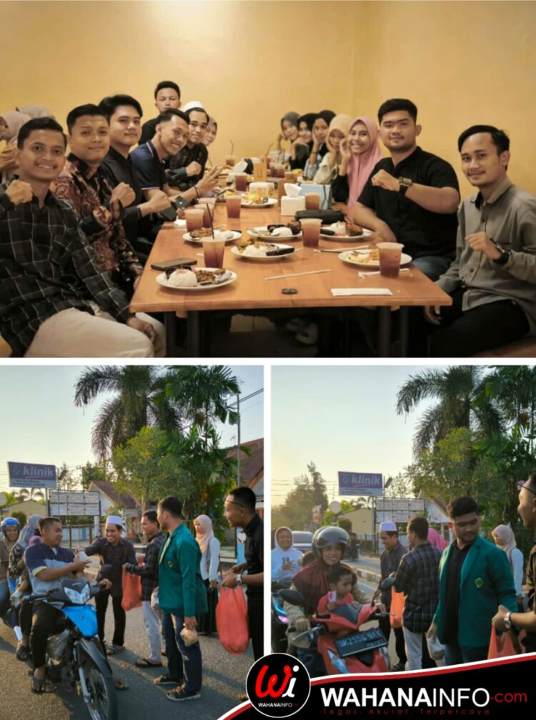 Ikatan Pelajar Al Washliyah Bagi Takjil Dan Buka Bersama